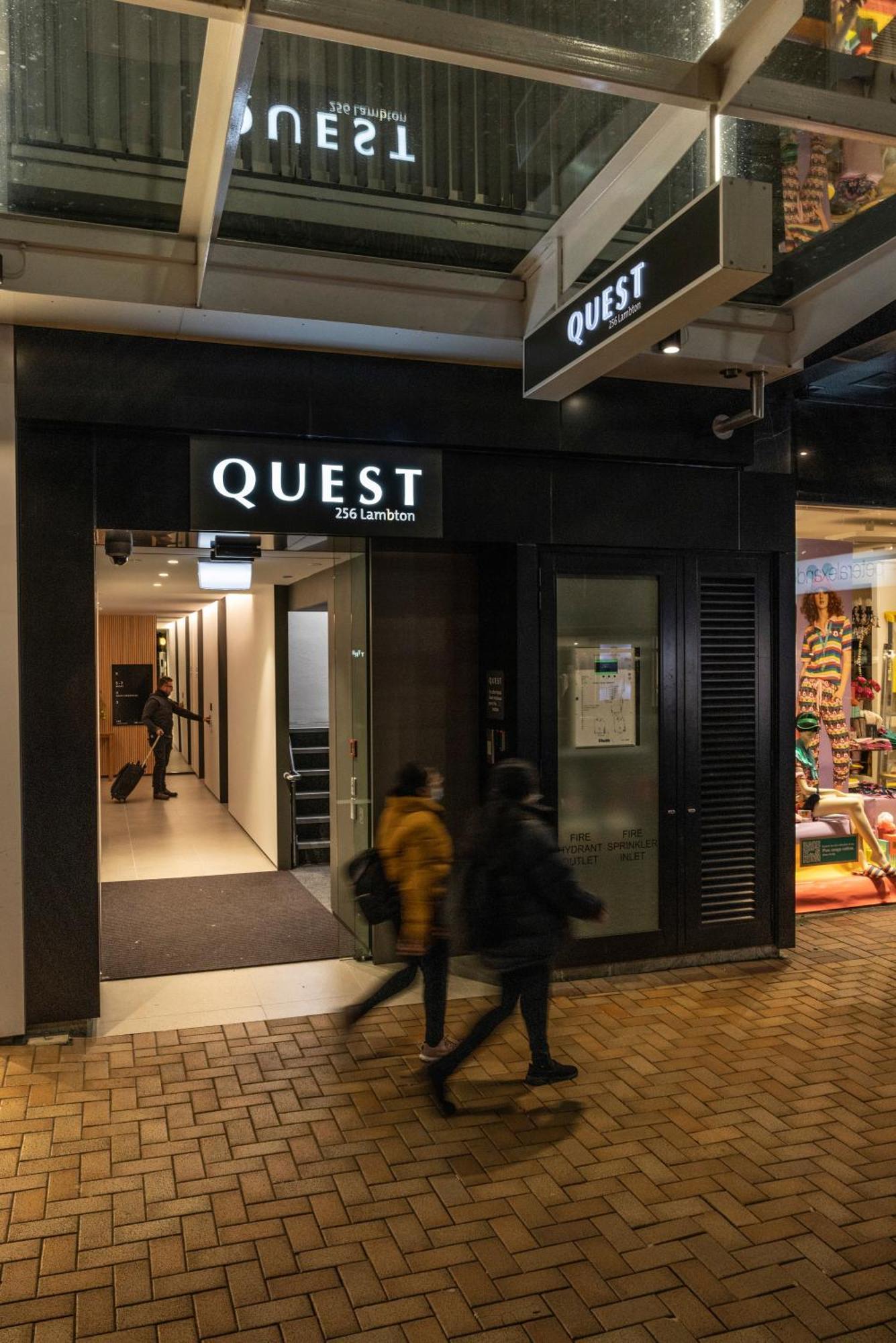 Готель Quest 256 Lambton Веллінгтон Екстер'єр фото